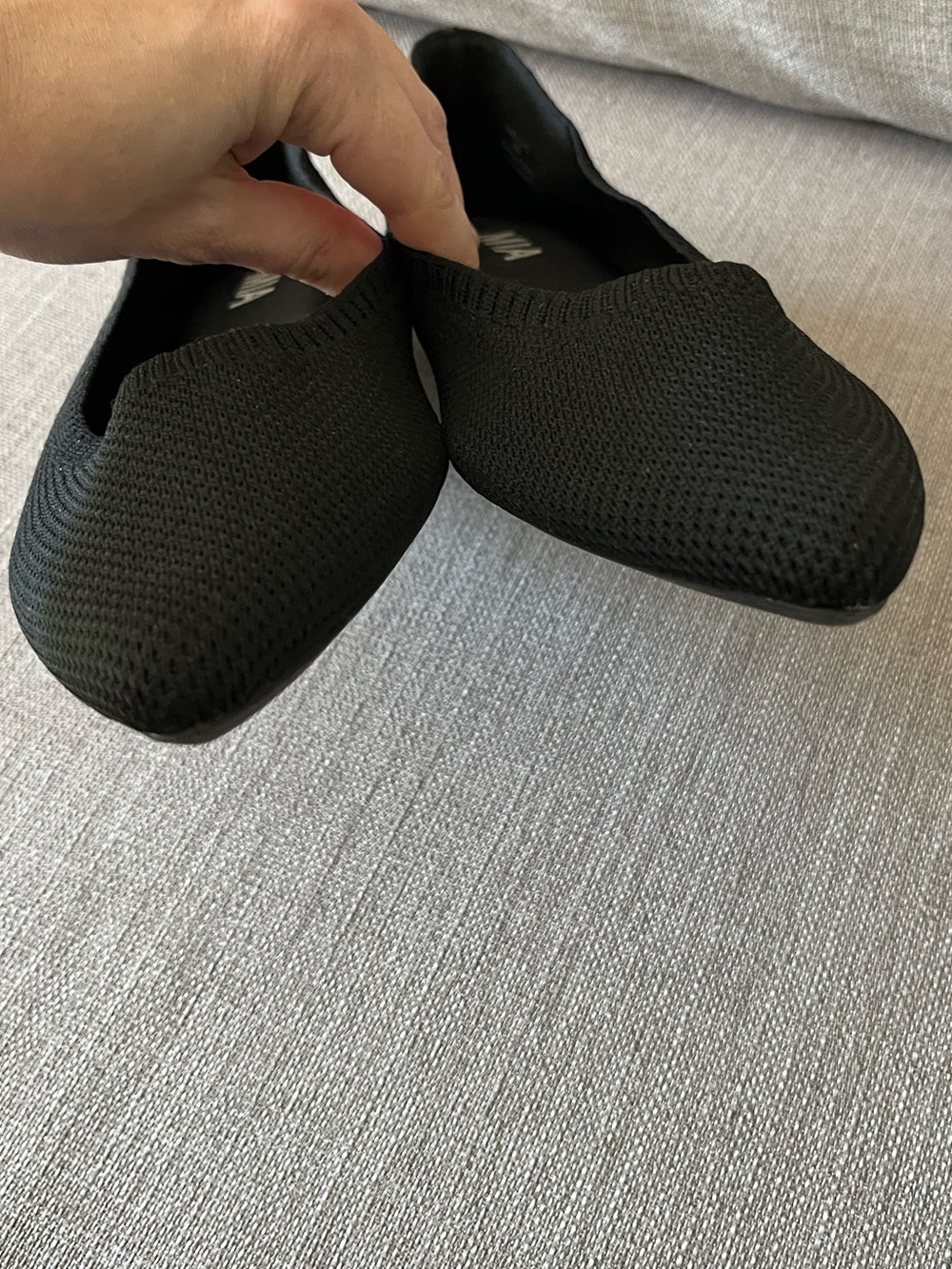 MIA Rizzo Knit Pointed Toe Flats - Picture 4 of 9